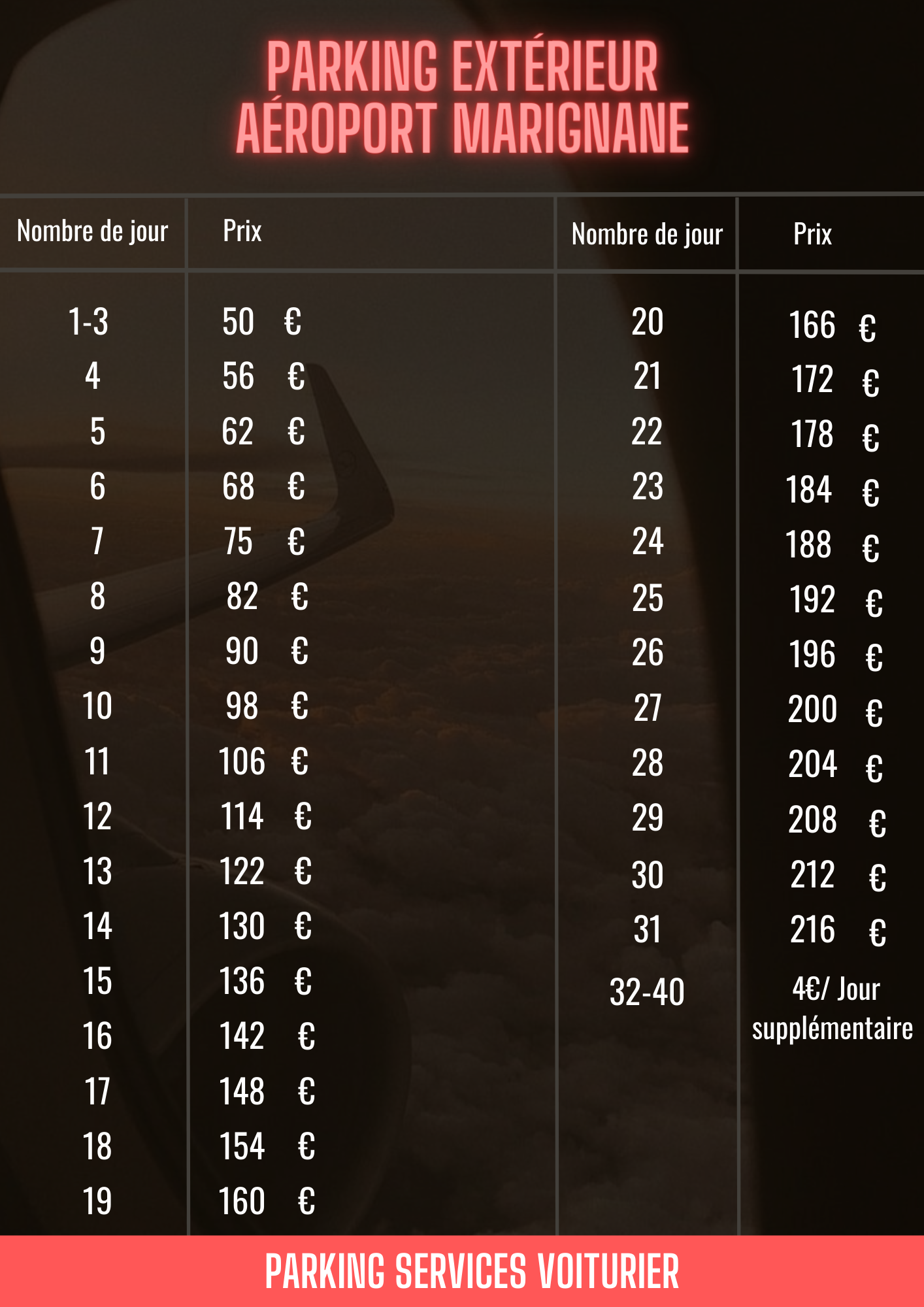 Réservation parking aéroport marseille
